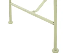 Ulkokalusteet<Beliani Vaaleanvihrea Rautainen Puutarhapenkki 130 Cm Milazzo