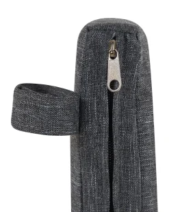 Ulkokalusteet<Beliani Valkoinen 4 Kpl Puutarhatuolisetti Tummanharmailla Tyynyilla Cavoli