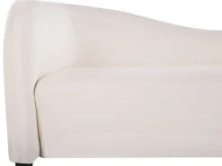 New Beliani Valkoinen 3-Istuttava Samettisohva Veltada