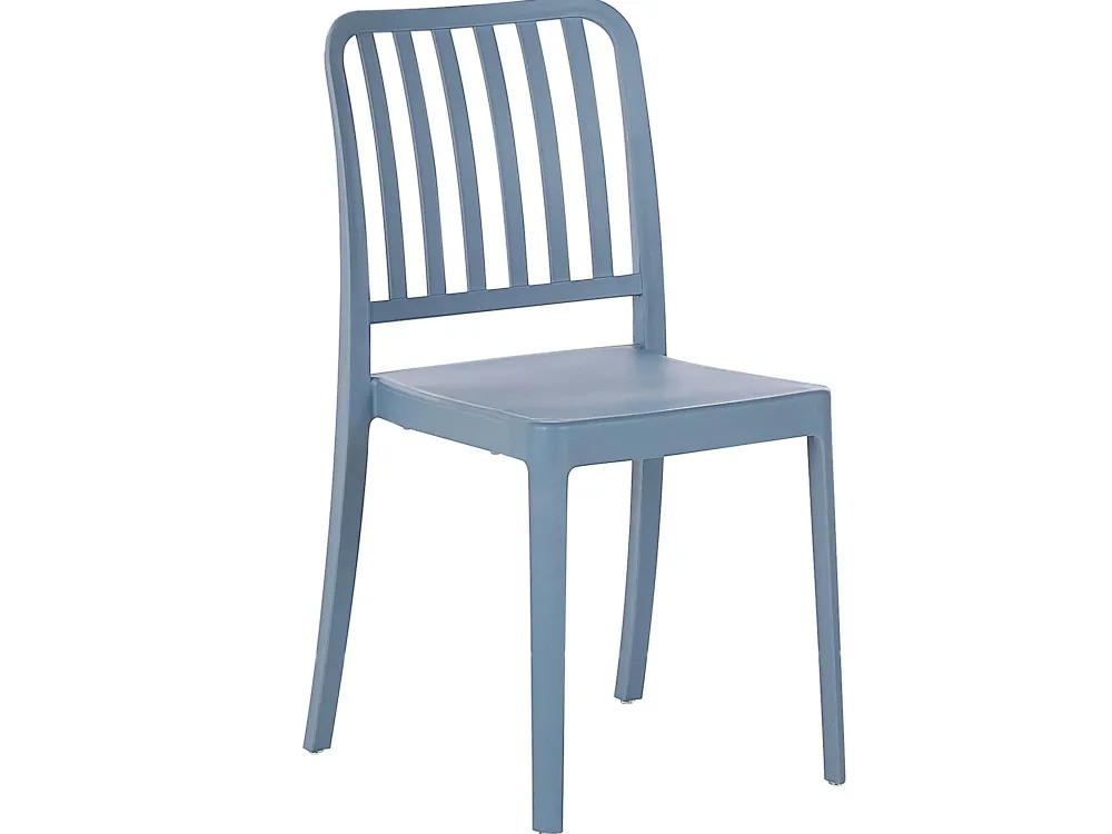 Cheap Beliani Valkosininen 4-Istuttava Ulkoruokailuryhma Sersale