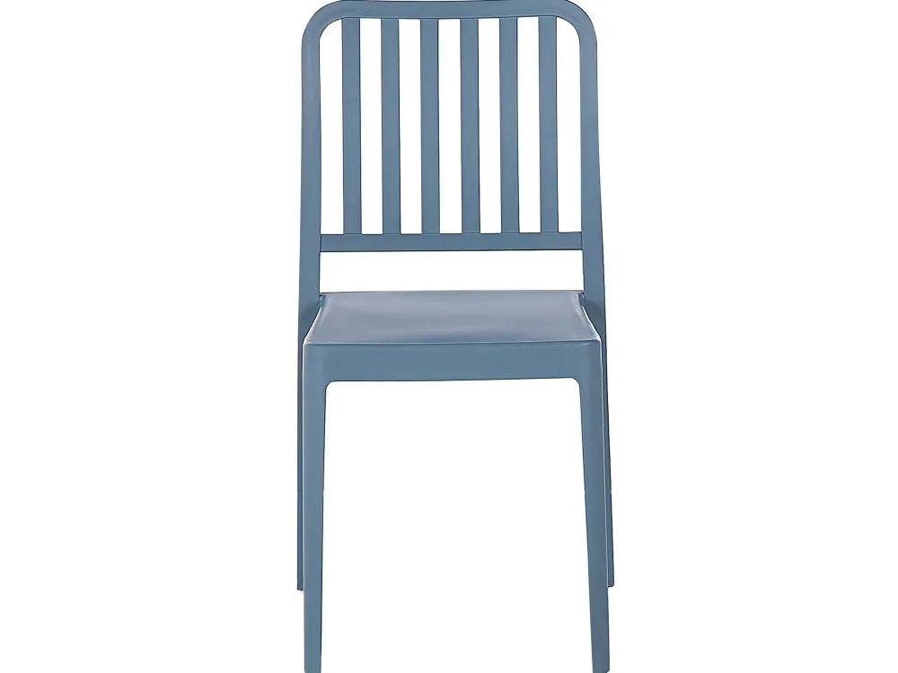 Cheap Beliani Valkosininen 4-Istuttava Ulkoruokailuryhma Sersale