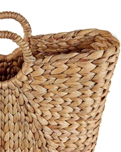 Säilytys<Beliani Vesihyasinttikori Luonnonvari 2 Kpl Pompano