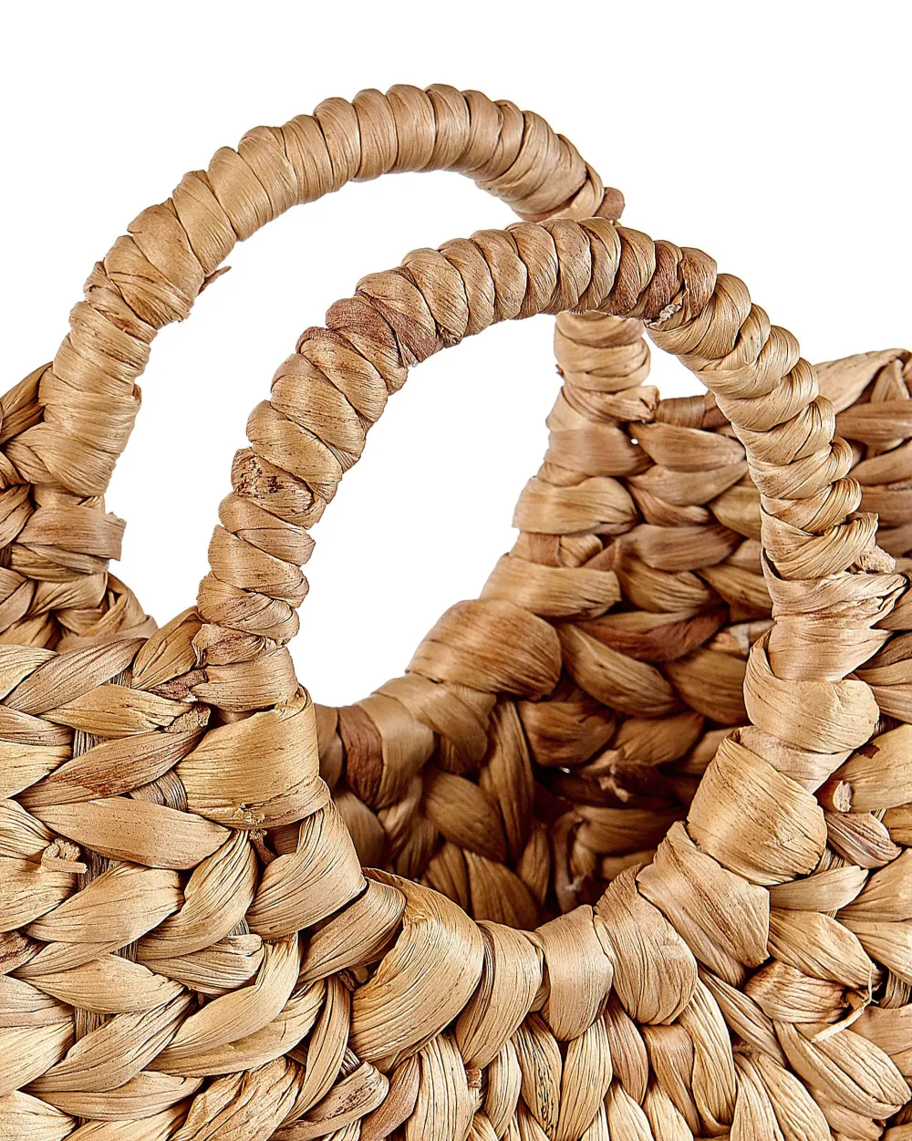 Säilytys<Beliani Vesihyasinttikori Luonnonvari 2 Kpl Pompano