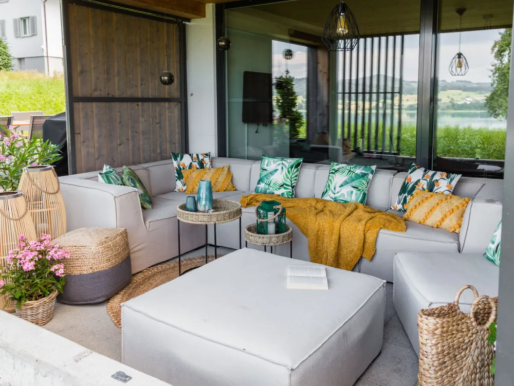 Säilytys<Beliani Vesihyasinttikori Luonnonvari 2 Kpl Pompano