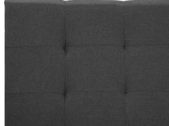 Sängyt<Beliani Vesisanky Kangas Tummanharmaa 180 X 200 Cm La Rochelle