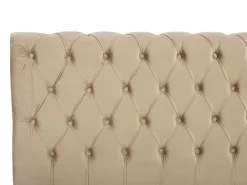 Store Beliani Vesisanky Sametti Beige 180 X 200 Cm Avallon