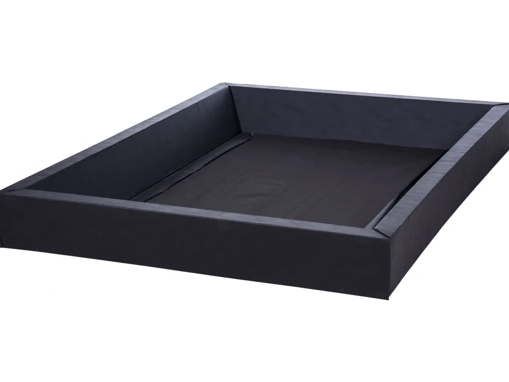 Sängyt<Beliani Vesisanky Sametti Laivastonsininen 180 X 200 Cm Avallon