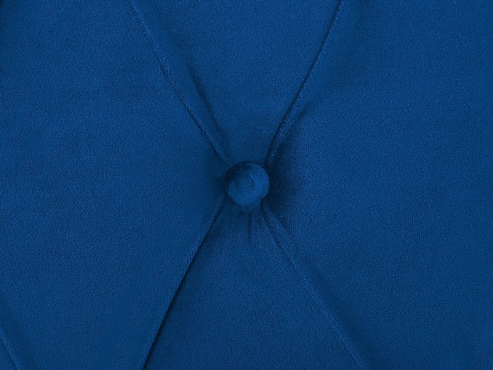 Sängyt<Beliani Vesisanky Sametti Laivastonsininen 180 X 200 Cm Avallon