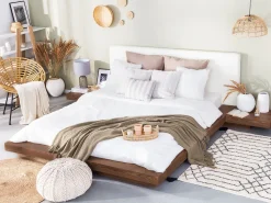 Sängyt<Beliani Vesisanky YoPöydät Ruskea 180 X 200 Cm Zen