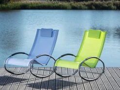 Ulkokalusteet<Beliani Vihrea Puutarhakeinutuoli Campo