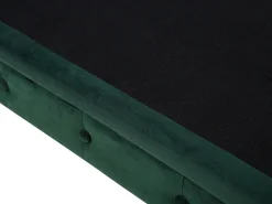 Discount Beliani Vihrea Samettiverhoiltu Sohvaryhma Chesterfield