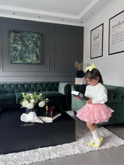 Discount Beliani Vihrea Samettiverhoiltu Sohvaryhma Chesterfield