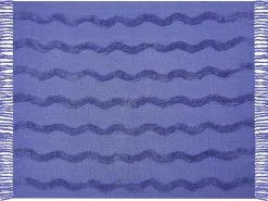 Tekstiilit<Beliani Viltti Puuvilla Violetti 125 X 150 Cm Khari