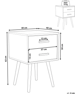 Säilytys<Beliani Yopoyta 2 Laatikkoa Harmaa Alabama