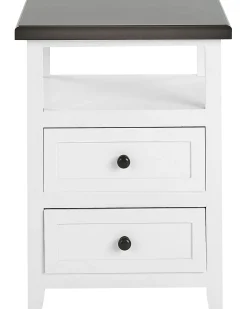 Hot Beliani Yopoyta 2 Laatikkoa Hylly Valkoinen/Ruskea Layola