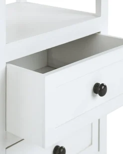 Hot Beliani Yopoyta 2 Laatikkoa Hylly Valkoinen/Ruskea Layola