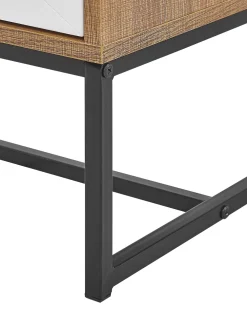 Cheap Beliani Yopoyta 2 Laatikkoa Vaalea Puu/Valkoinen Nueva