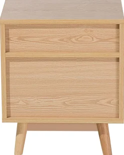 Säilytys<Beliani Yopoyta 2 Laatikkoa Vaalea Puu Fargo