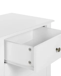 Säilytys<Beliani Yopoyta 3 Laatikkoa Valkoinen Lane