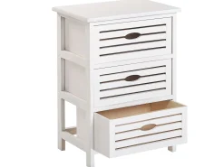 Cheap Beliani Yopoyta 3 Laatikkoa Valkoinen Lucky