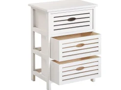 Cheap Beliani Yopoyta 3 Laatikkoa Valkoinen Lucky