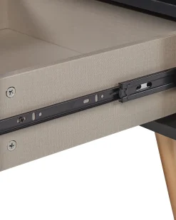 Säilytys<Beliani Yopoyta Laatikko Hylly Musta Indio