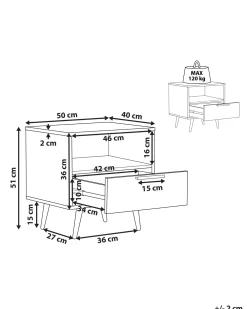 Säilytys<Beliani Yopoyta Laatikko Hylly Musta Indio