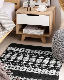 Säilytys<Beliani Yopoyta Laatikko Hylly Vaalea Puu/Valkoinen Spencer