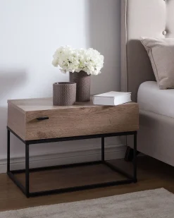 Outlet Beliani Yopoyta Laatikko Tumma Puu Cairo