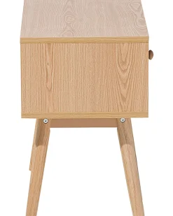 Outlet Beliani Yopoyta Laatikko Vaalea Puu/Harmaa Arvada