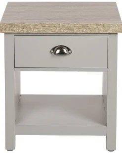 Säilytys<Beliani Yopoyta Laatikko Vaaleanharmaa/Vaalea Puu Clio