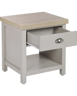 Säilytys<Beliani Yopoyta Laatikko Vaaleanharmaa/Vaalea Puu Clio