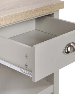 Säilytys<Beliani Yopoyta Laatikko Vaaleanharmaa/Vaalea Puu Clio