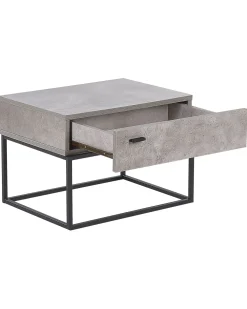 Sale Beliani Yopoyta Laatikko Vaaleanharmaa Cairo