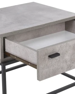 Sale Beliani Yopoyta Laatikko Vaaleanharmaa Cairo