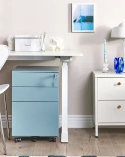 Säilytys<Beliani Yopoyta Teras 2 Laatikkoa Valkoinen Kylea