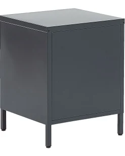 New Beliani Yopoyta Teras 2 Laatikkoa Tummanharmaa Malavi