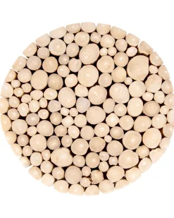 Säilytys<Beliani Yopoyta Tiikki Vaalea Puu Nampa